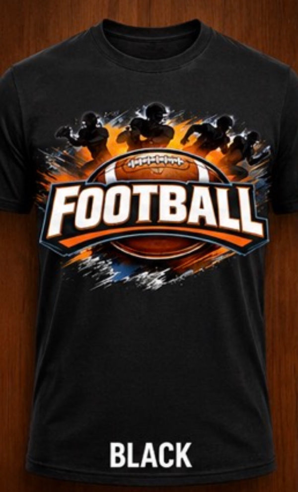 🏈 Game Day Intensity – Ultimate Football Graphic Tee