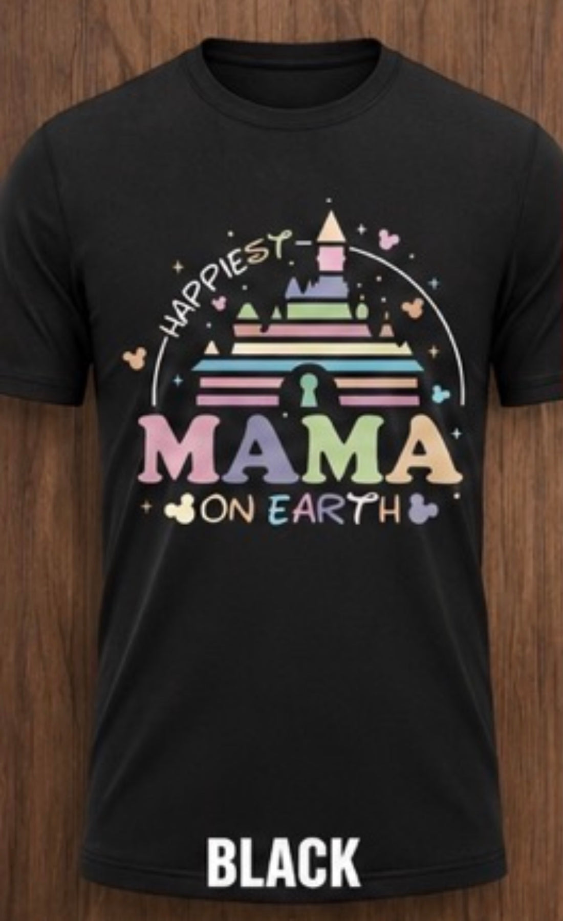 🏈 Happiest Mama on Earth Tee – Magical Mom Pride You Can Wear