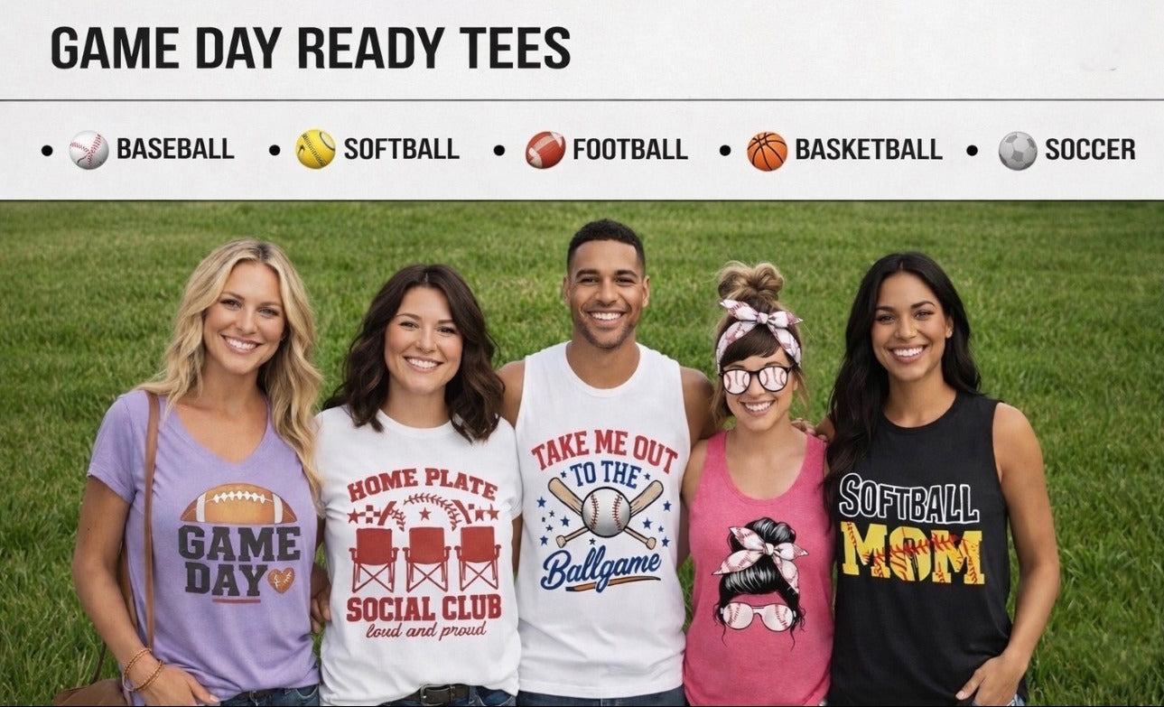 Champion comfort. Get your game day apparel.