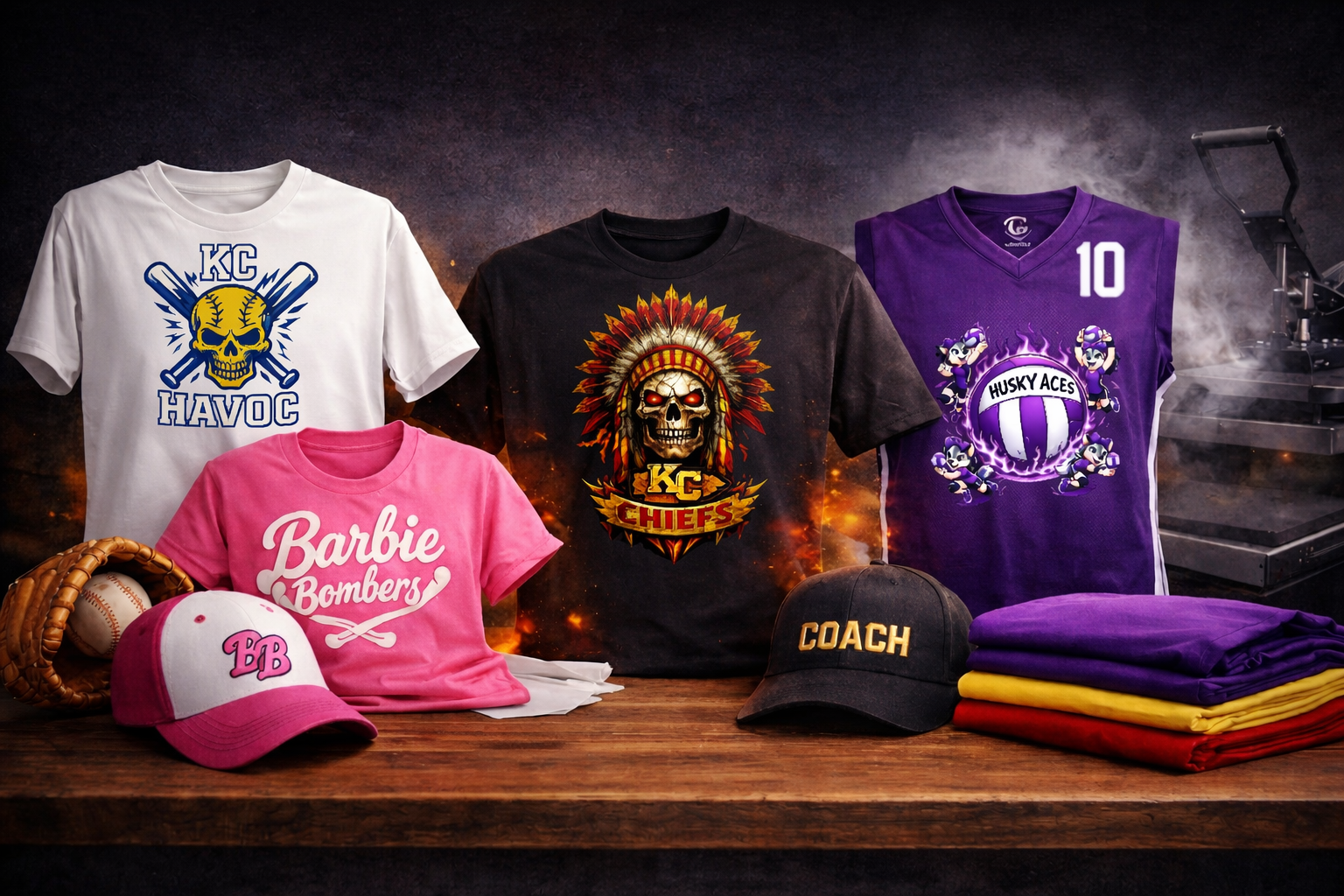Create <span class="accent">Custom Shirts, Jerseys &amp; Apparel</span> in Minutes